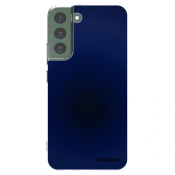 Picasee silikónový prehľadný obal pre Samsung Galaxy S22+ 5G - Deep Ocean