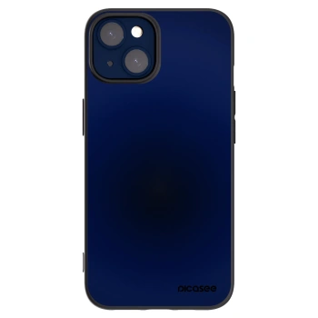 Picasee silikónový čierny obal pre Apple iPhone 14 - Deep Ocean
