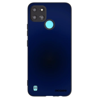 Picasee silikónový čierny obal pre Realme C21Y - Deep Ocean