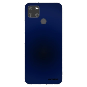 Picasee silikónový prehľadný obal pre Realme C21Y - Deep Ocean