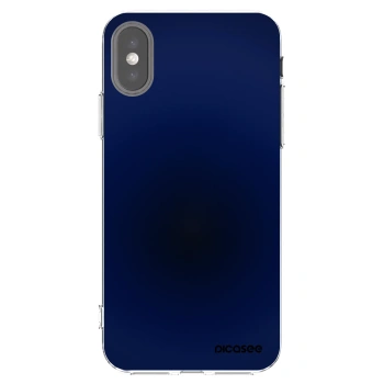 Picasee silikónový prehľadný obal pre Apple iPhone X/XS - Deep Ocean