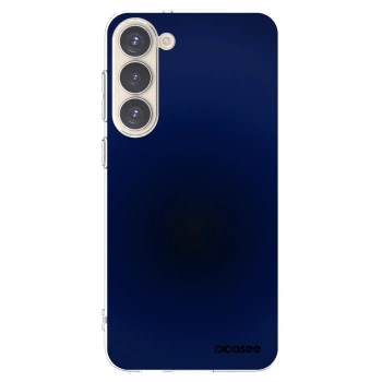 Picasee silikónový prehľadný obal pre Samsung Galaxy S23+ 5G - Deep Ocean