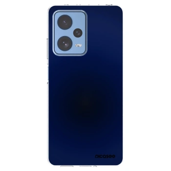 Picasee silikónový prehľadný obal pre Xiaomi Redmi Note 12 Pro 5G - Deep Ocean