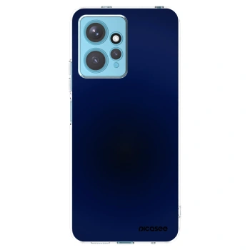 Picasee silikónový prehľadný obal pre Xiaomi Redmi Note 12 4G - Deep Ocean