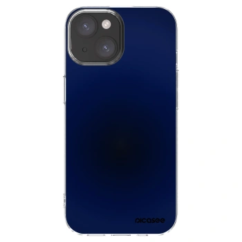 Picasee silikónový prehľadný obal pre Apple iPhone 15 - Deep Ocean