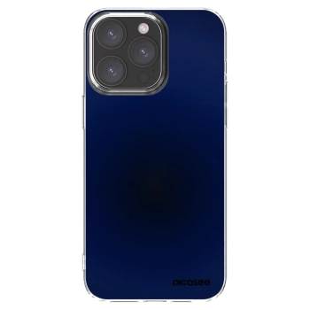 Picasee silikónový prehľadný obal pre Apple iPhone 15 Pro Max - Deep Ocean