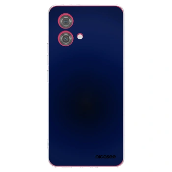 Picasee silikónový prehľadný obal pre Motorola Moto G84 5G - Deep Ocean