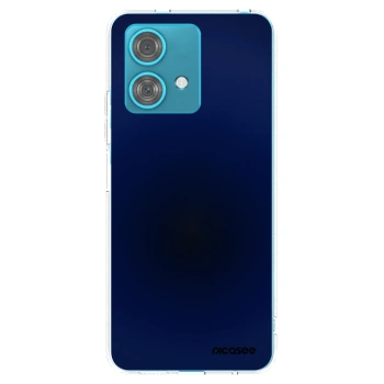 Picasee silikónový prehľadný obal pre Motorola Edge 40 Neo - Deep Ocean