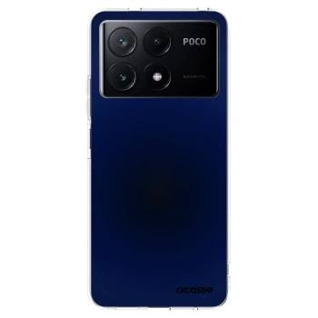 Picasee silikónový prehľadný obal pre Xiaomi Poco X6 Pro - Deep Ocean