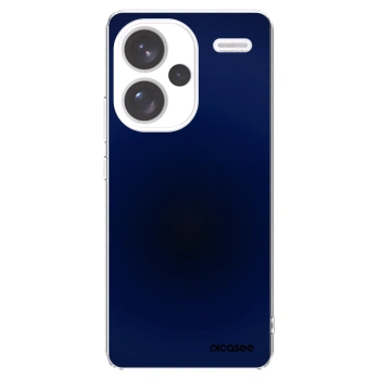 Picasee silikónový prehľadný obal pre Xiaomi Redmi Note 13 Pro+ 5G - Deep Ocean