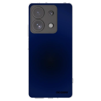 Picasee silikónový prehľadný obal pre Xiaomi Redmi Note 13 Pro 4G - Deep Ocean