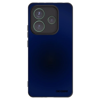 Picasee silikónový čierny obal pre Xiaomi Redmi Note 14 5G - Deep Ocean