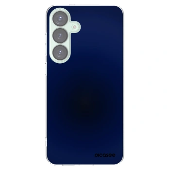 Picasee silikónový prehľadný obal pre Samsung Galaxy S25+ 5G - Deep Ocean