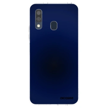 Picasee silikónový prehľadný obal pre Samsung Galaxy A40 A405F - Deep Ocean