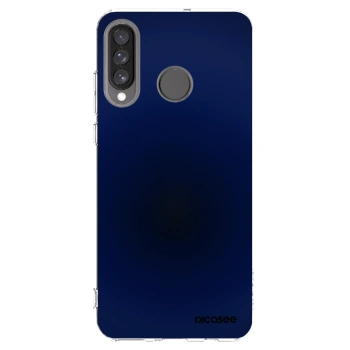 Picasee silikónový prehľadný obal pre Huawei P30 Lite - Deep Ocean