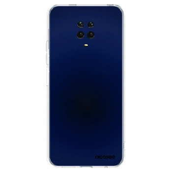 Picasee silikónový prehľadný obal pre Xiaomi Redmi Note 9 Pro - Deep Ocean