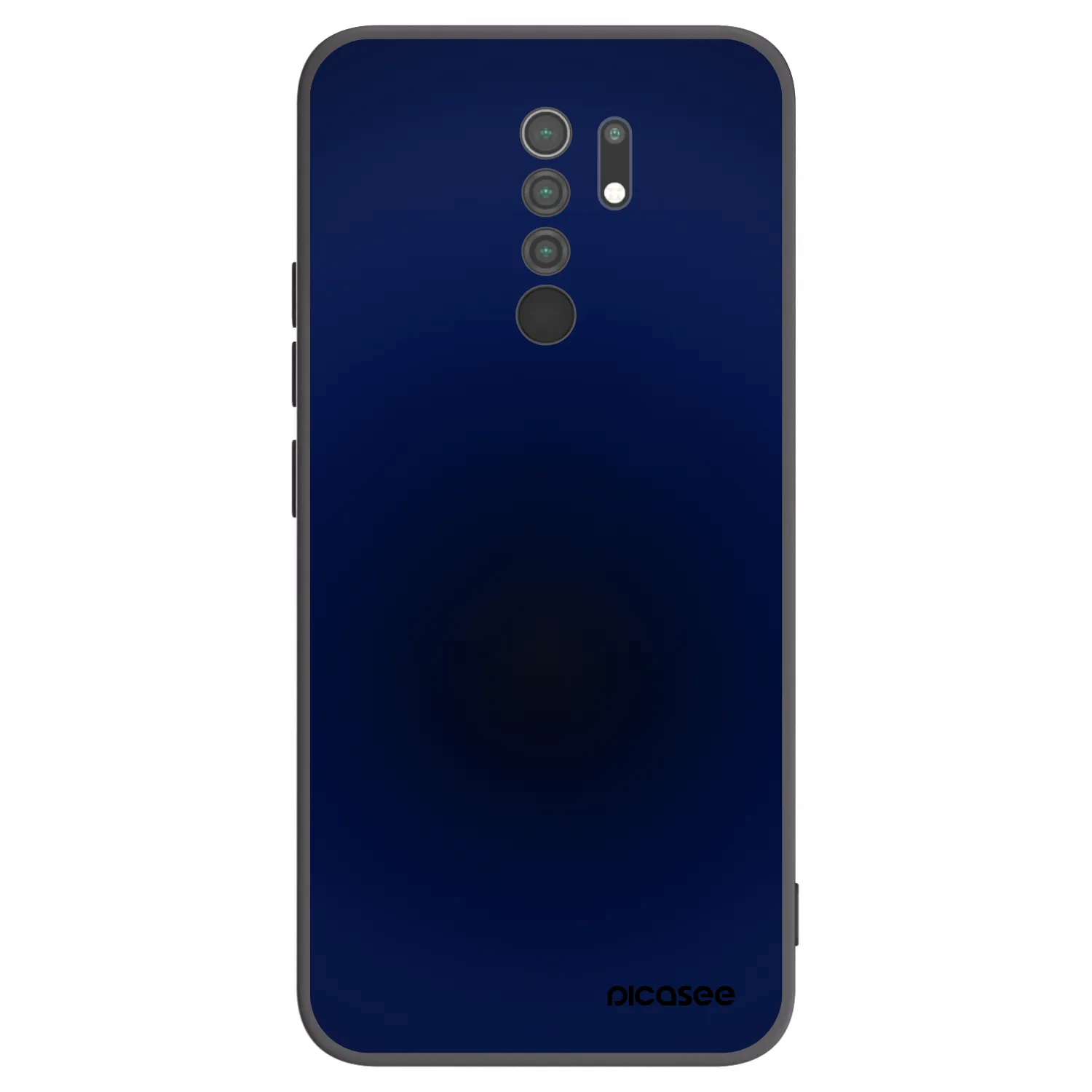 Picasee silikónový čierny obal pre Xiaomi Redmi 9 - Deep Ocean