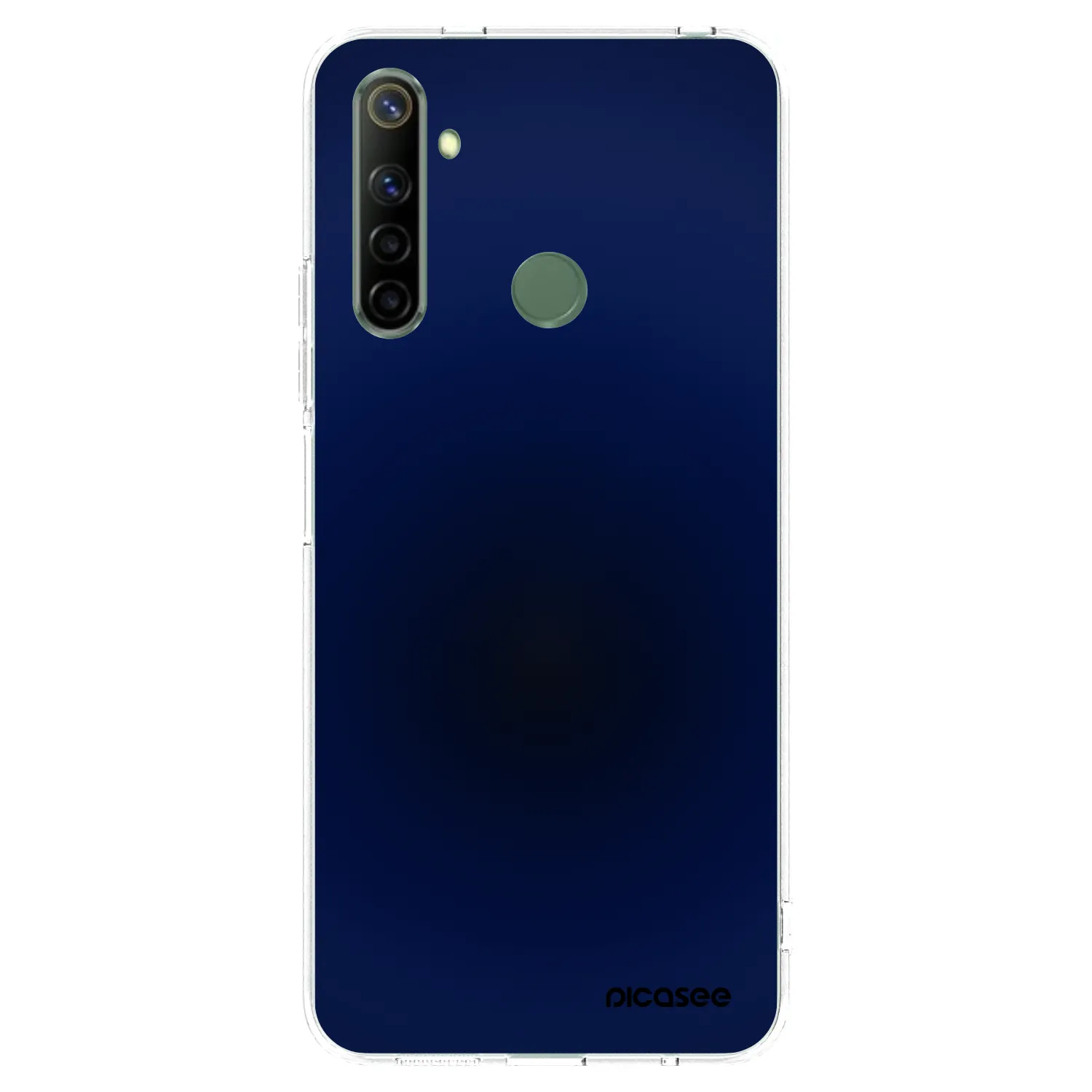 Picasee silikónový prehľadný obal pre Realme 6i - Deep Ocean