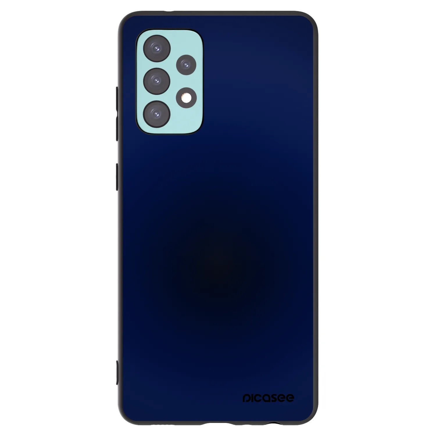 Picasee silikónový čierny obal pre Samsung Galaxy A72 A725F - Deep Ocean