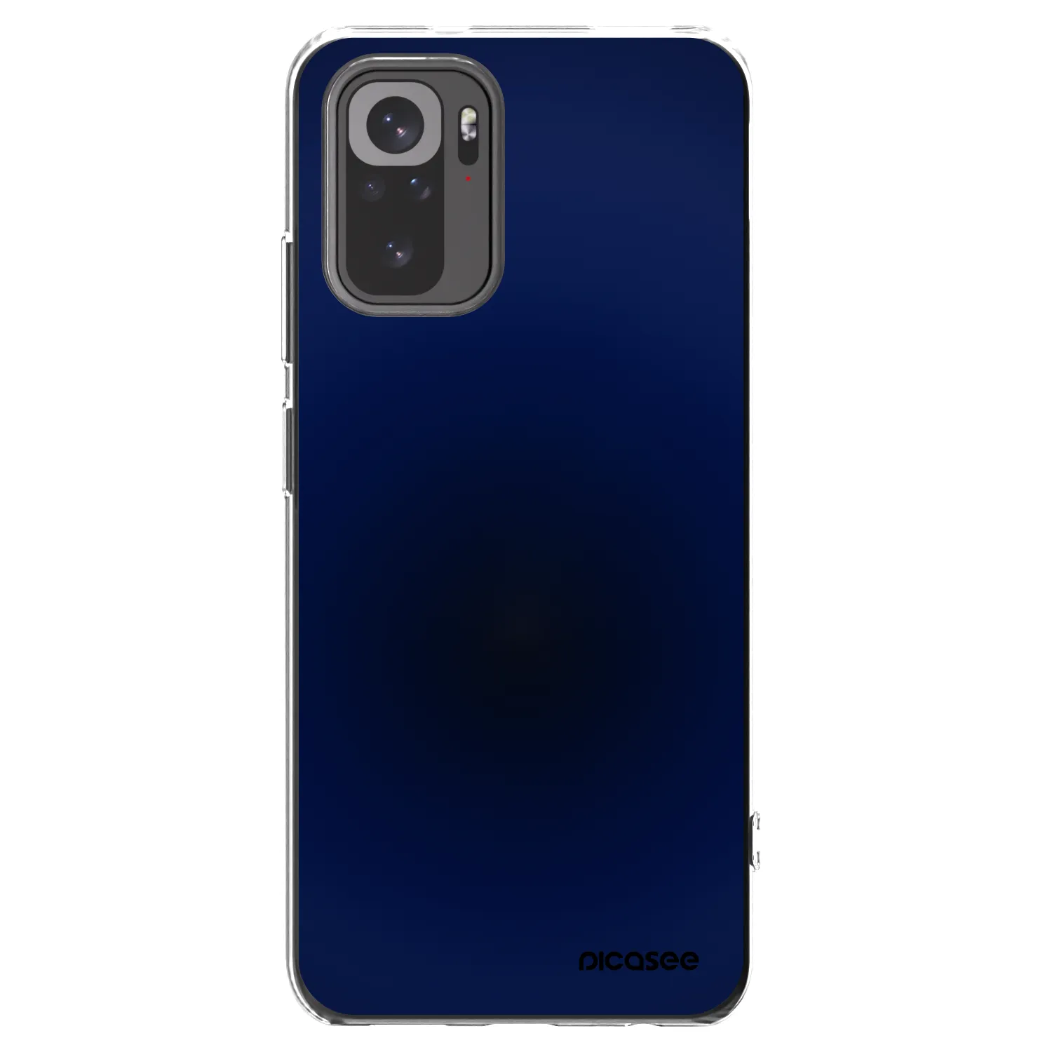 Picasee silikónový prehľadný obal pre Xiaomi Redmi Note 10S - Deep Ocean
