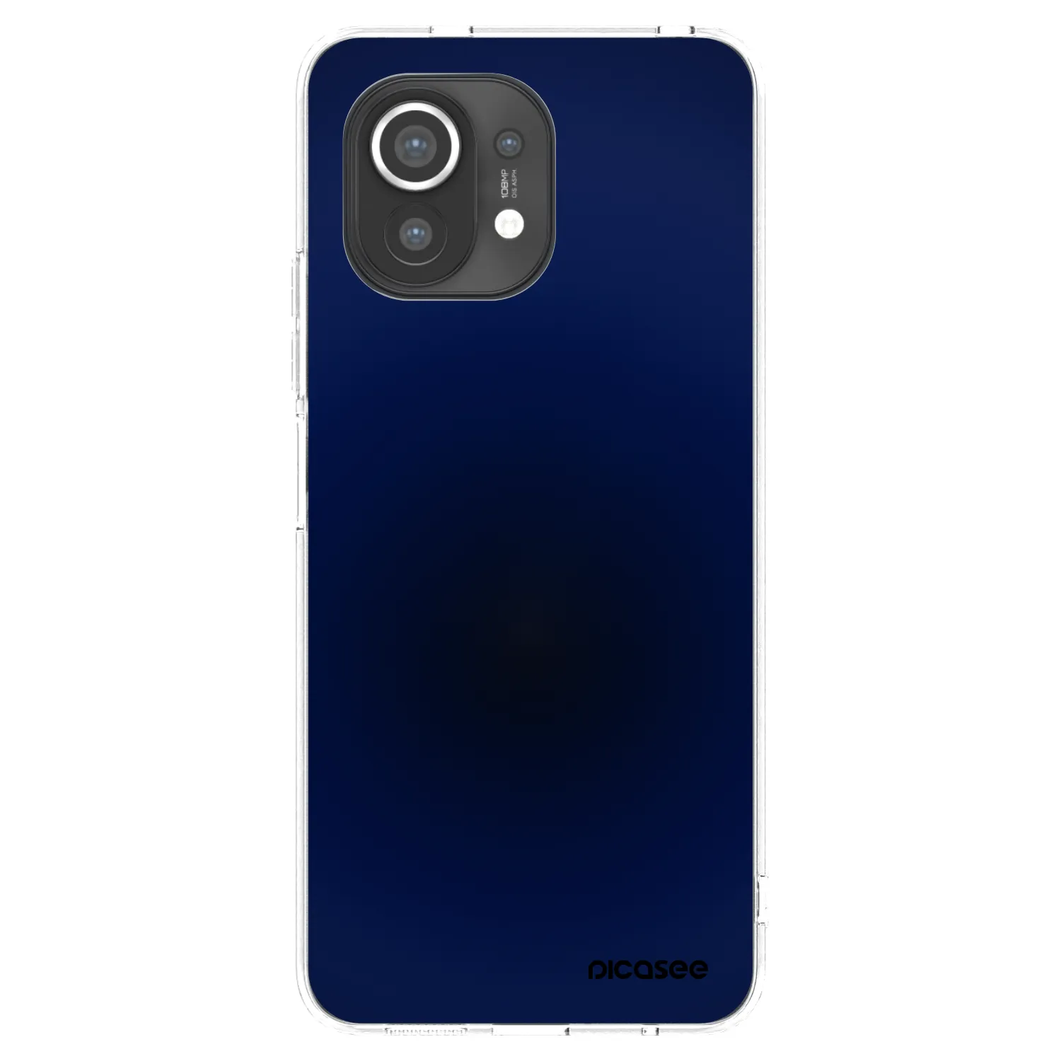 Picasee silikónový prehľadný obal pre Xiaomi Mi 11 - Deep Ocean