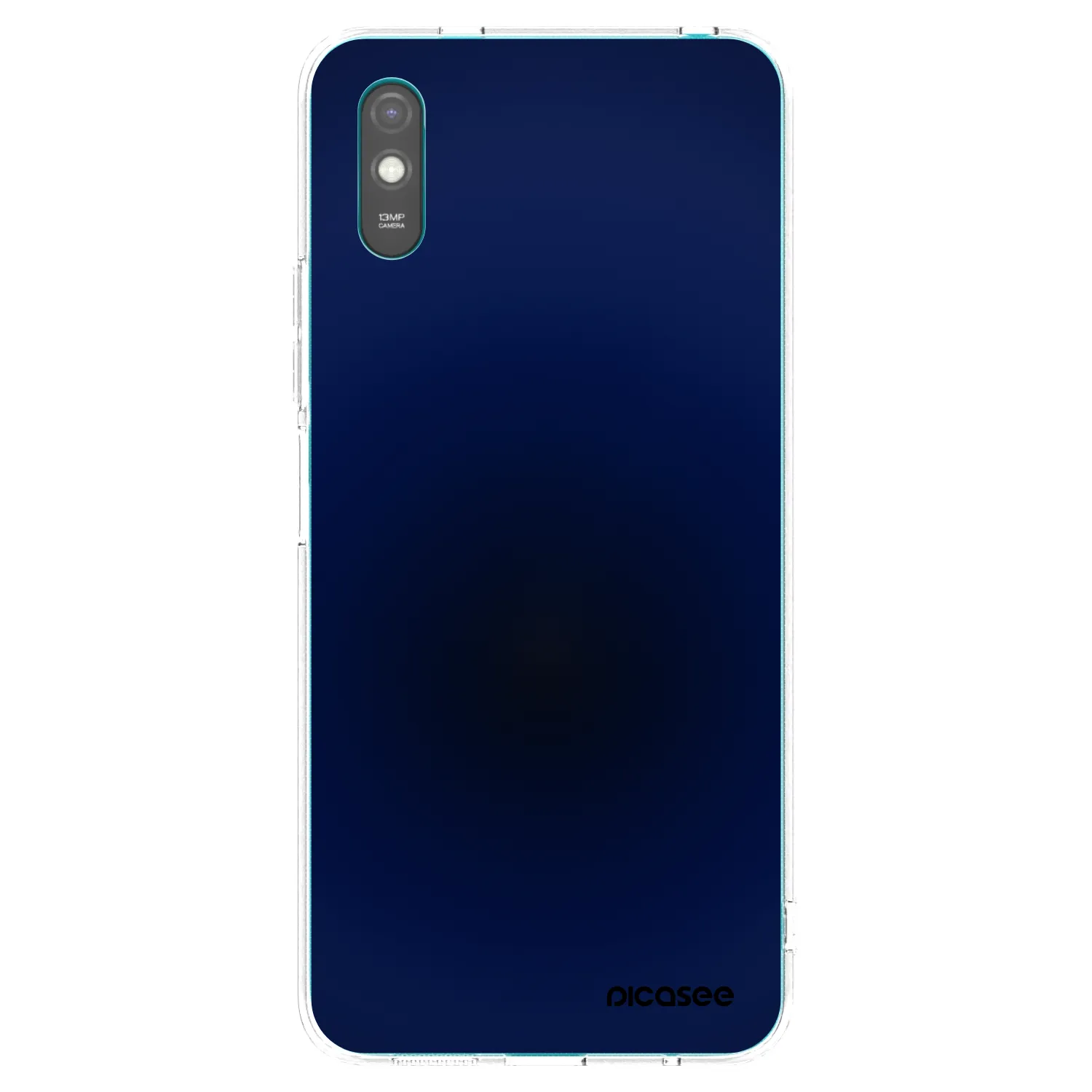 Picasee silikónový prehľadný obal pre Xiaomi Redmi 9AT - Deep Ocean