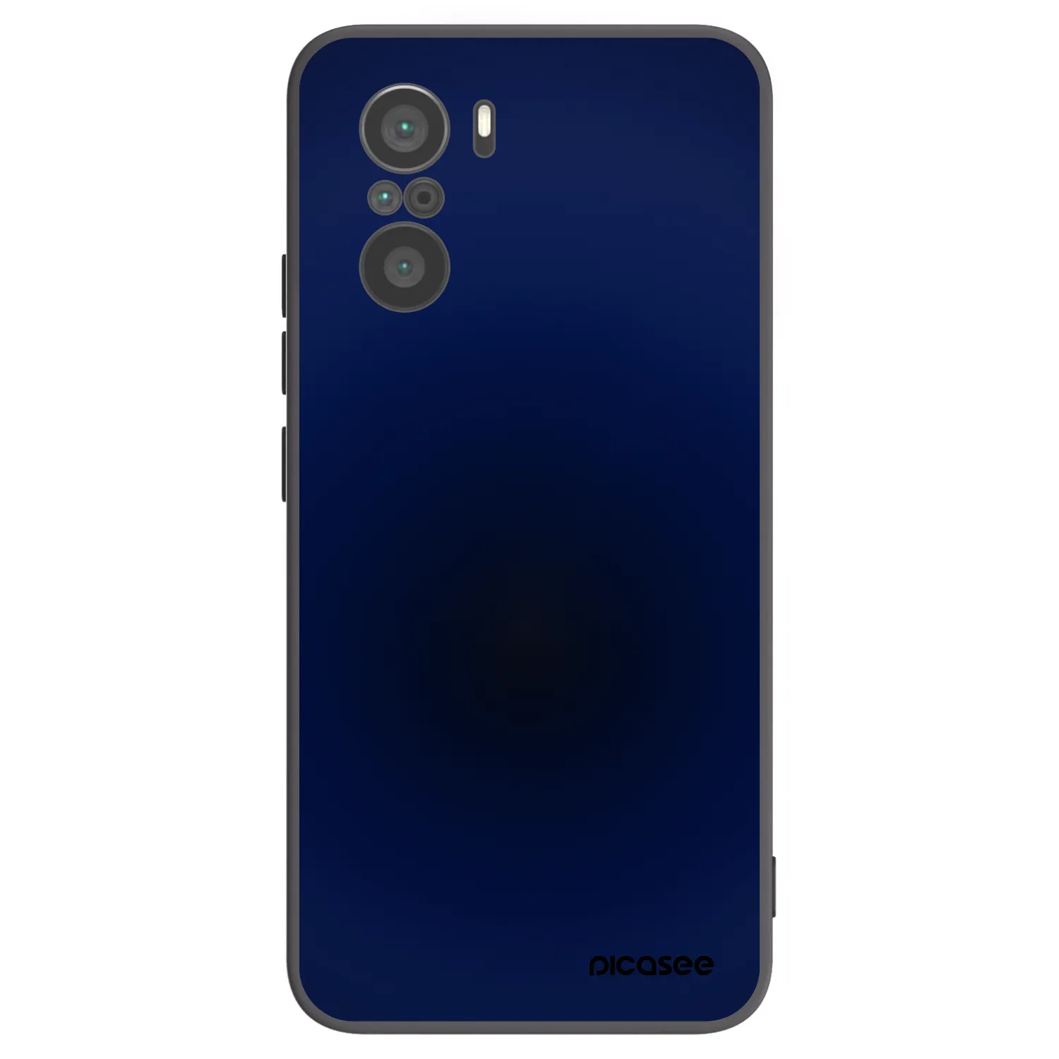 Picasee silikónový čierny obal pre Xiaomi Poco F3 - Deep Ocean