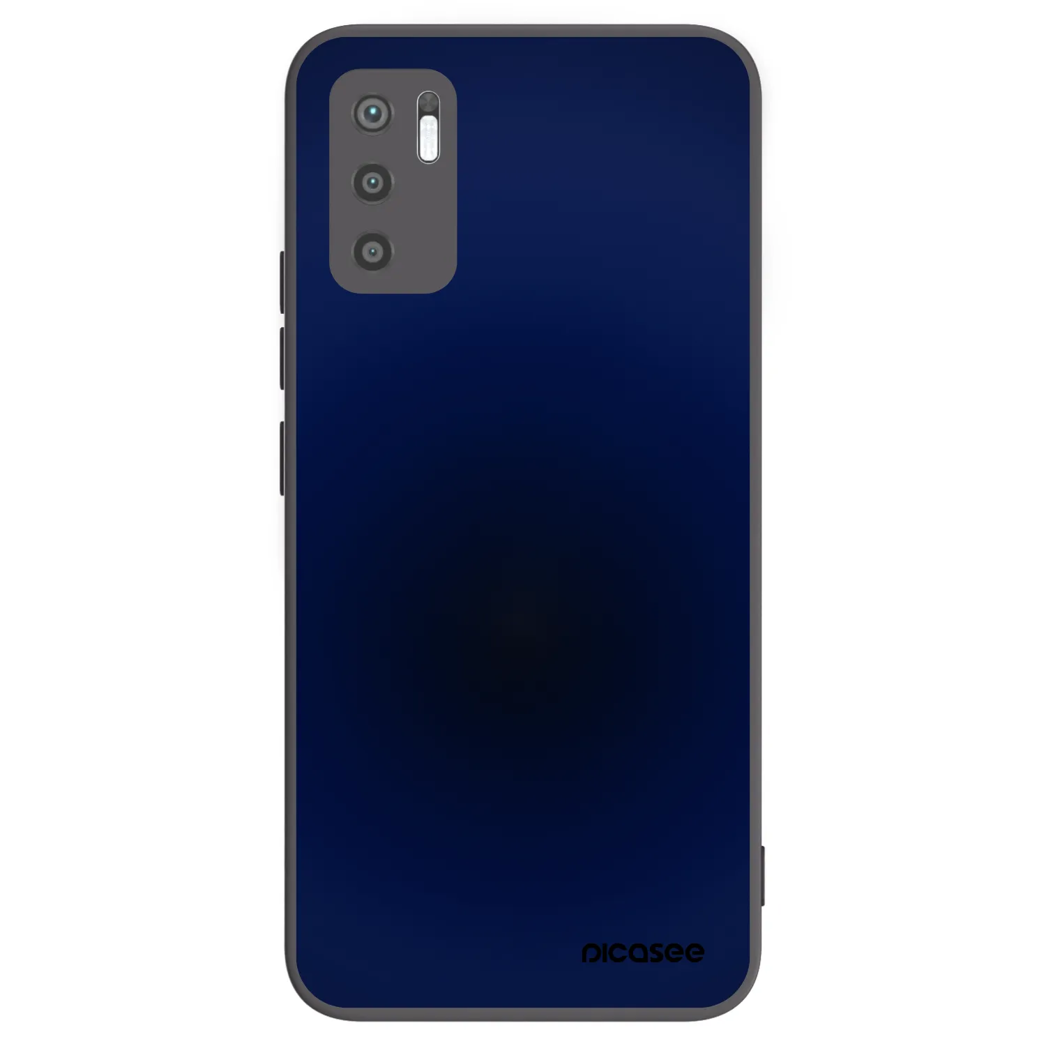 Picasee silikónový čierny obal pre Xiaomi Redmi Note 10 5G - Deep Ocean
