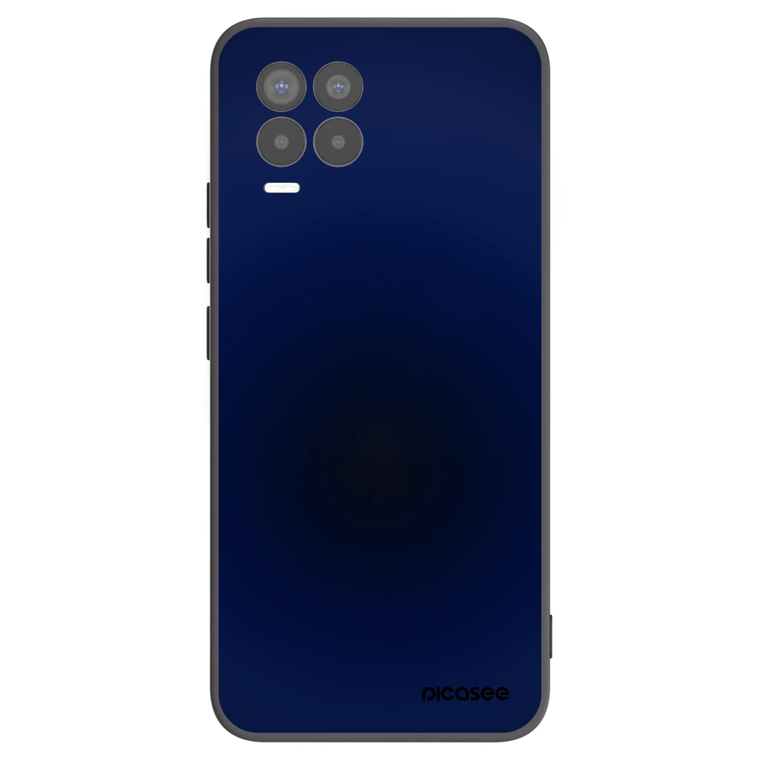 Picasee silikónový čierny obal pre Realme 8 Pro - Deep Ocean