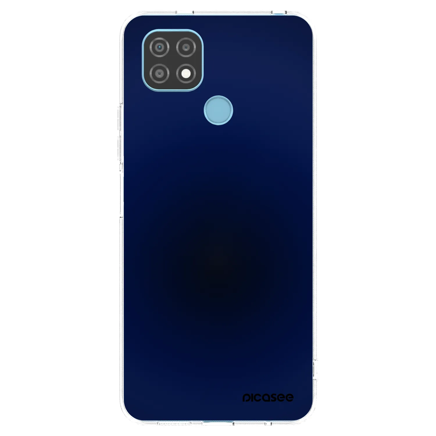 Picasee silikónový prehľadný obal pre Realme C21 - Deep Ocean