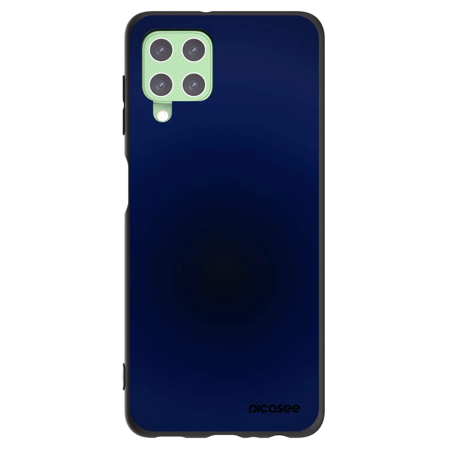 Picasee silikónový čierny obal pre Samsung Galaxy A22 A225F 4G - Deep Ocean