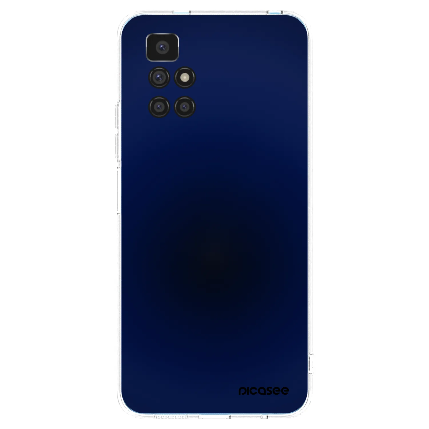 Picasee silikónový prehľadný obal pre Xiaomi Redmi 10 - Deep Ocean