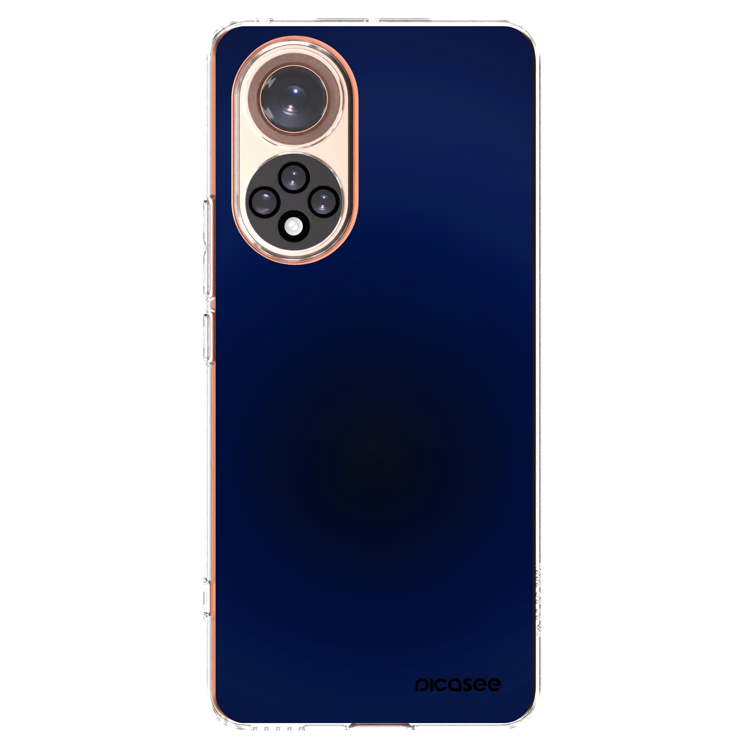 Picasee silikónový prehľadný obal pre Honor 50 5G - Deep Ocean