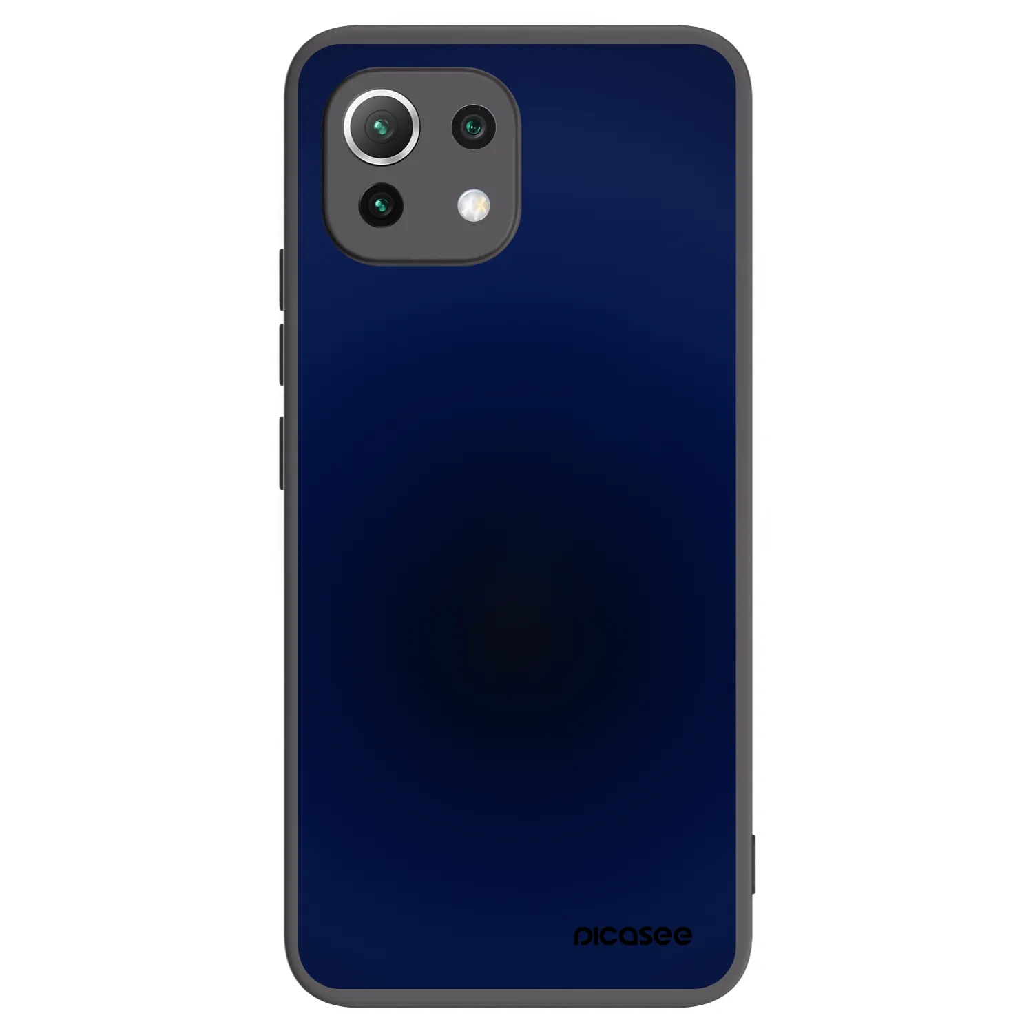 Picasee silikónový čierny obal pre Xiaomi 11 Lite 5G NE - Deep Ocean
