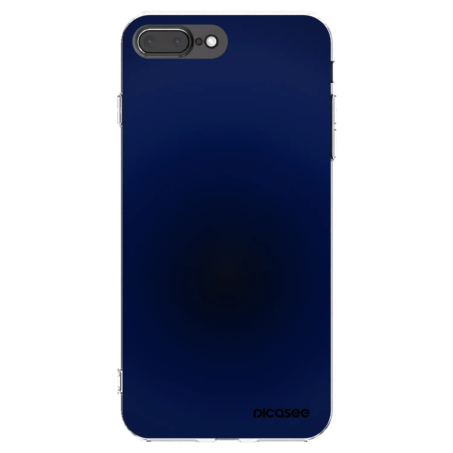 Picasee silikónový prehľadný obal pre Apple iPhone 7 Plus - Deep Ocean