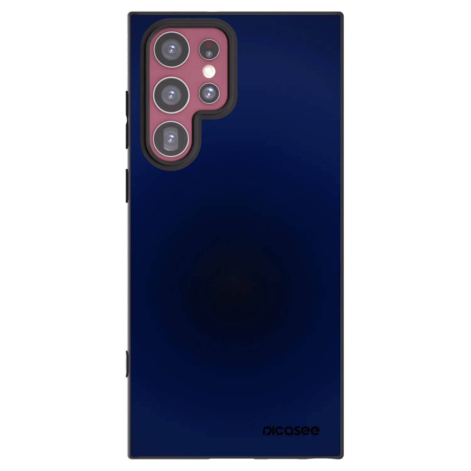 Picasee silikónový čierny obal pre Samsung Galaxy S22 Ultra 5G - Deep Ocean