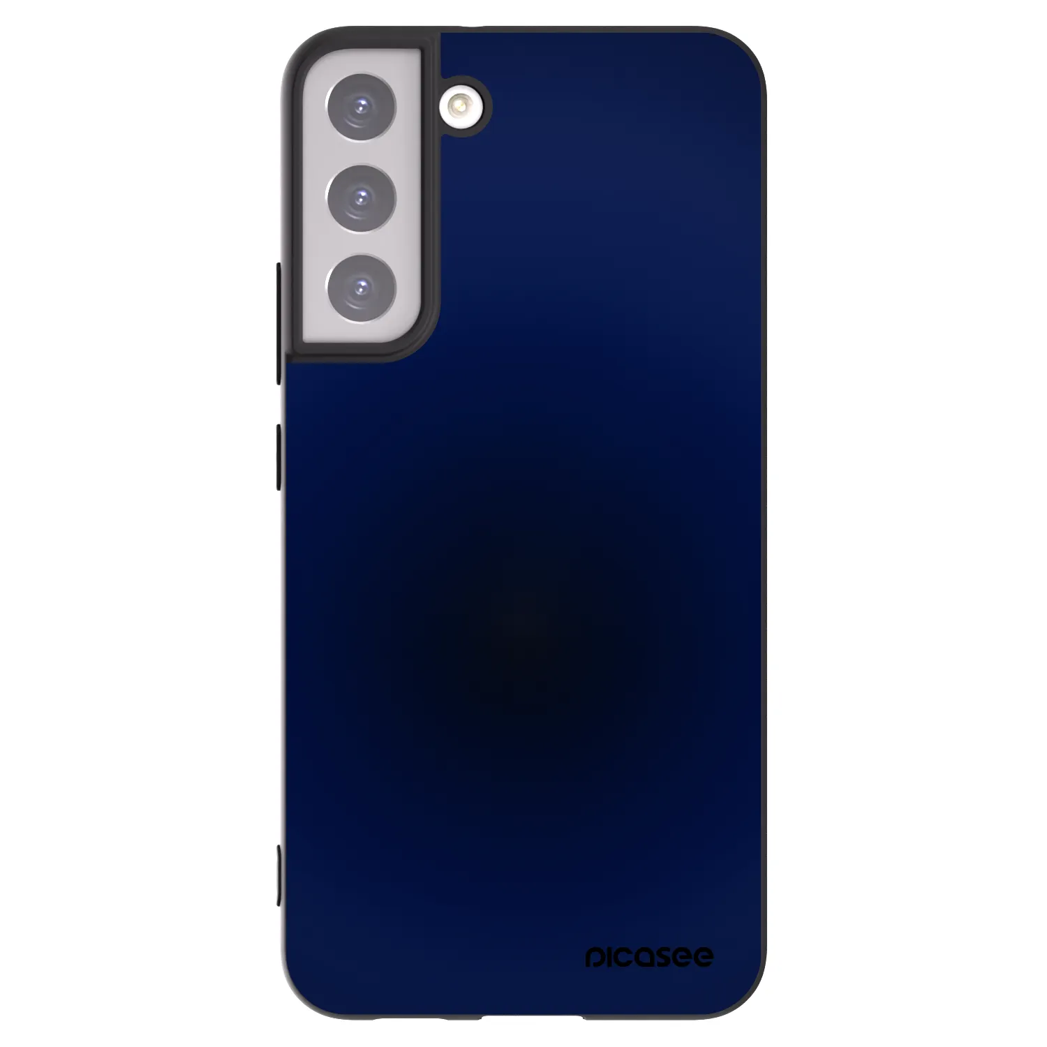 Picasee silikónový čierny obal pre Samsung Galaxy S22+ 5G - Deep Ocean