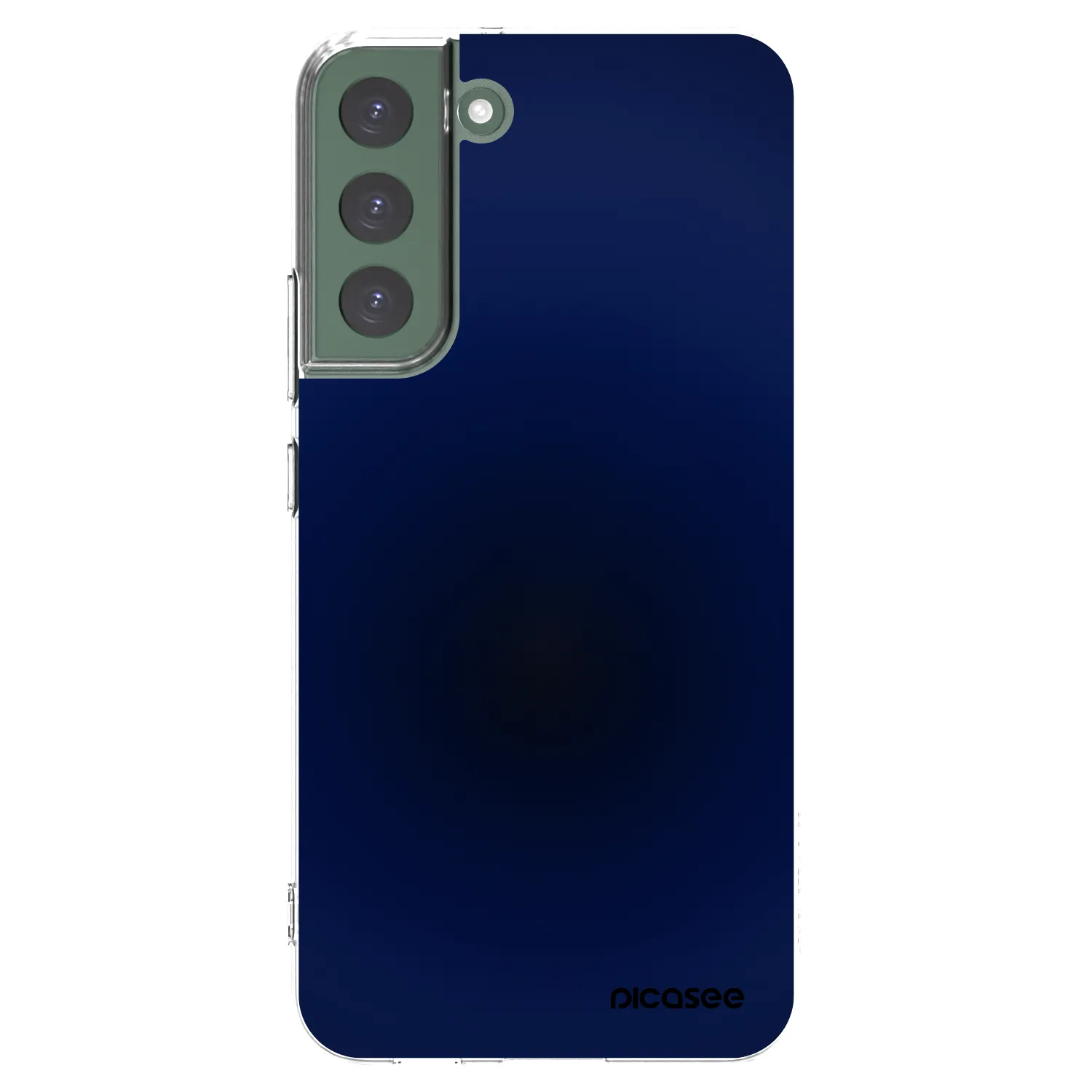 Picasee silikónový prehľadný obal pre Samsung Galaxy S22+ 5G - Deep Ocean