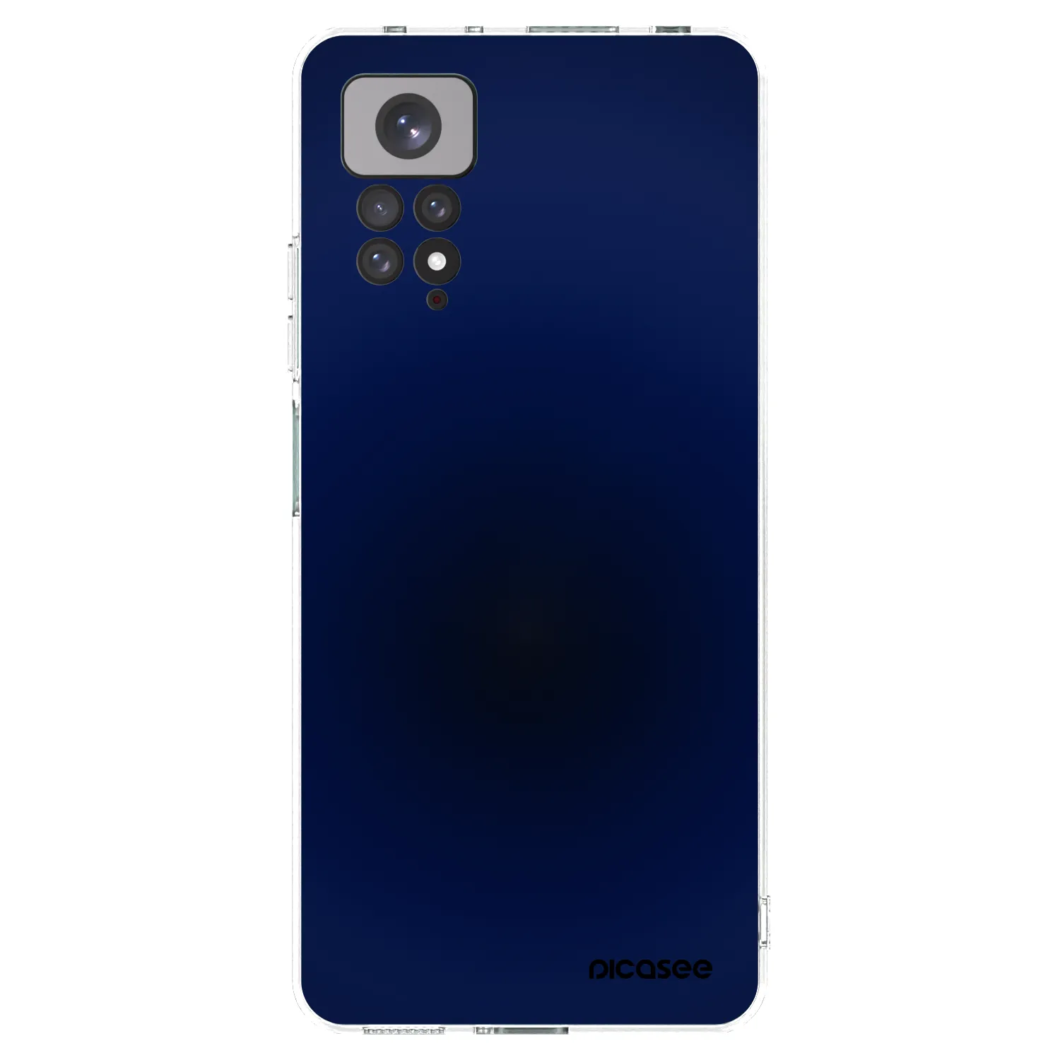 Picasee silikónový prehľadný obal pre Xiaomi Redmi Note 11 - Deep Ocean