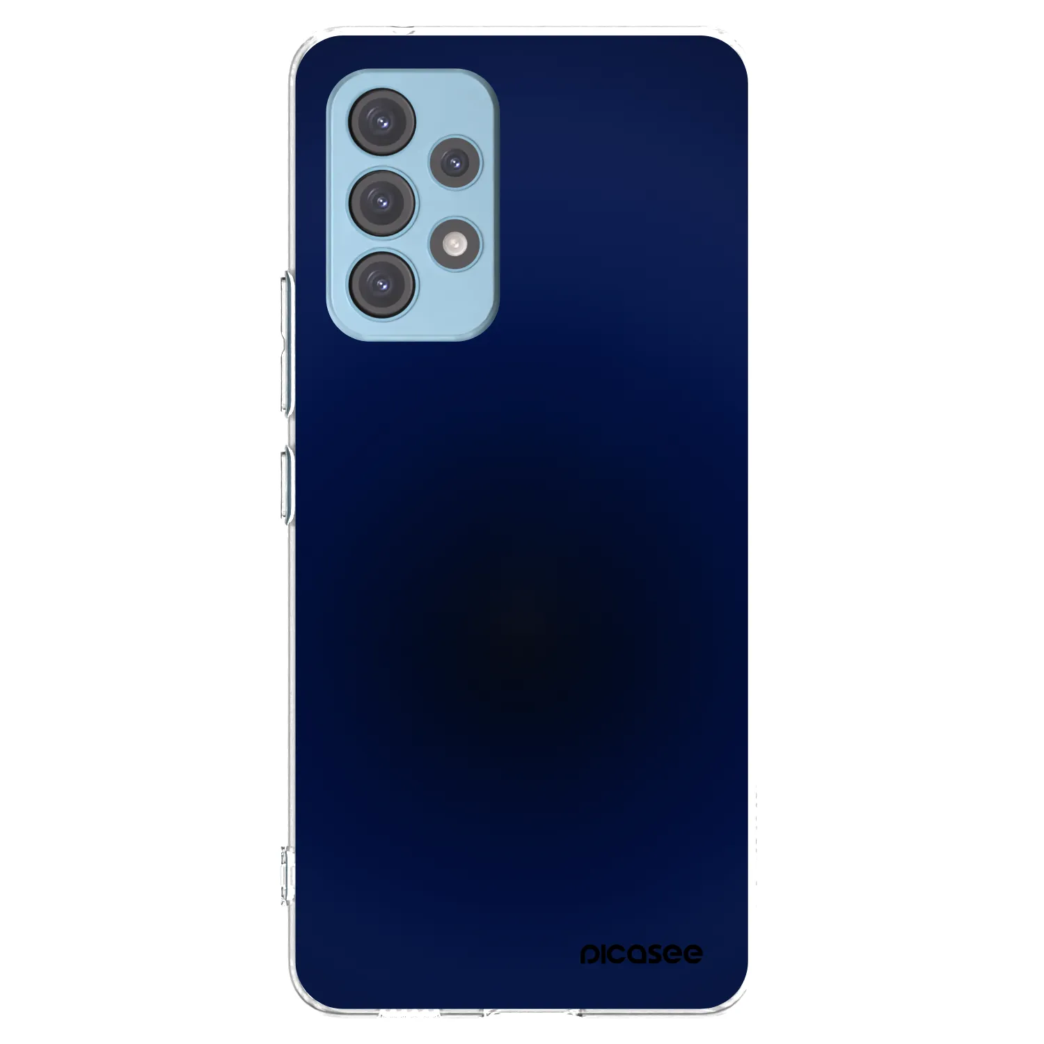 Silikónový prehľadný obal pre Samsung Galaxy A53 5G A536 - Deep Ocean