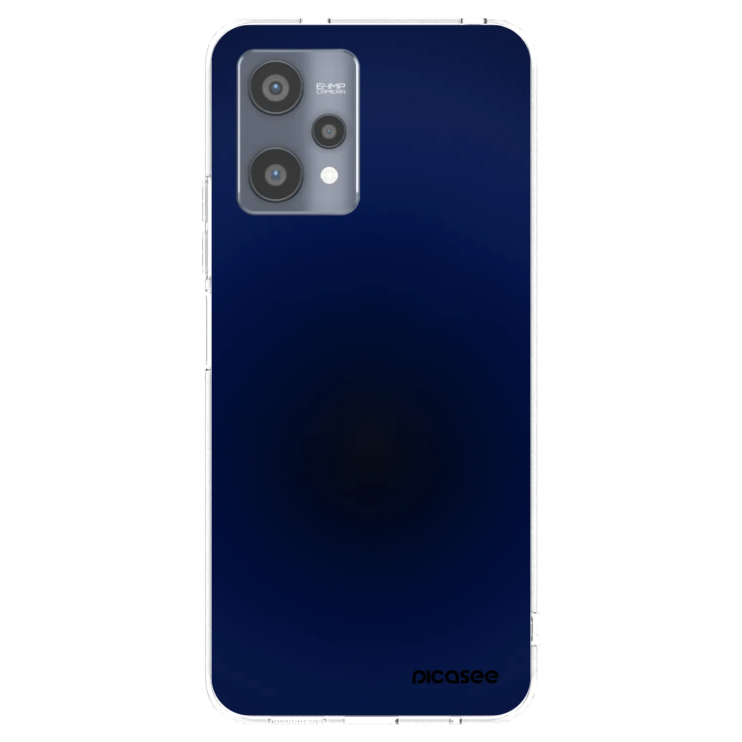 Picasee silikónový prehľadný obal pre Realme 9 Pro 5G - Deep Ocean