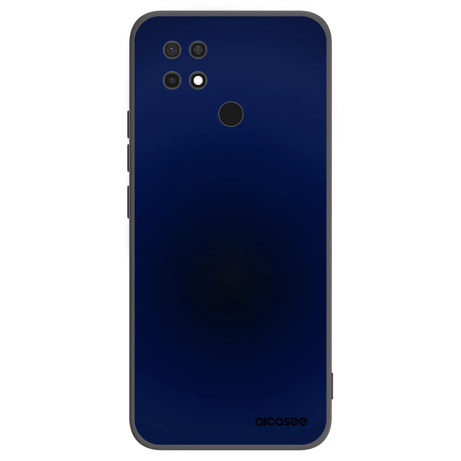 Picasee silikónový čierny obal pre Xiaomi Redmi 10C - Deep Ocean