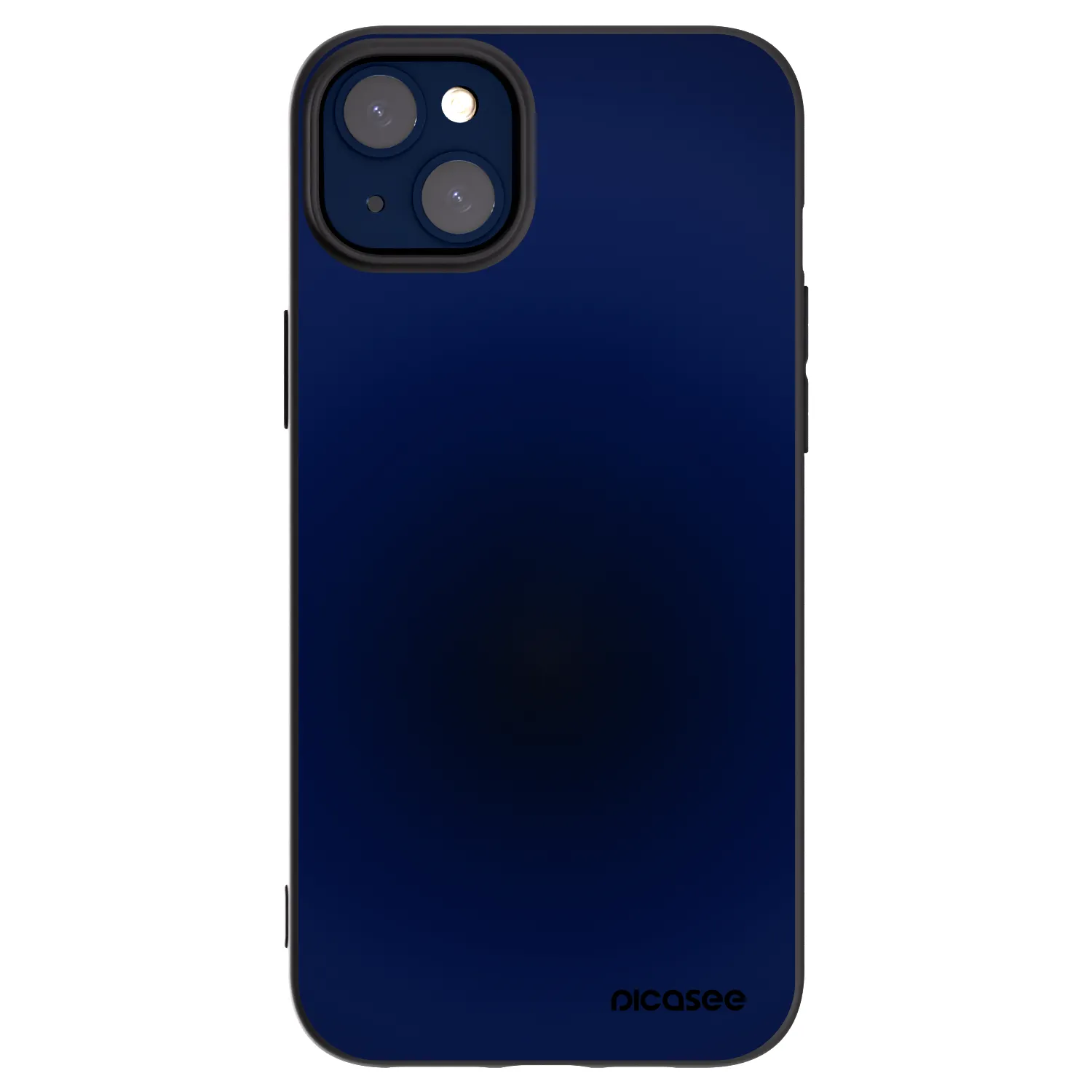 Picasee silikónový čierny obal pre Apple iPhone 14 Plus - Deep Ocean