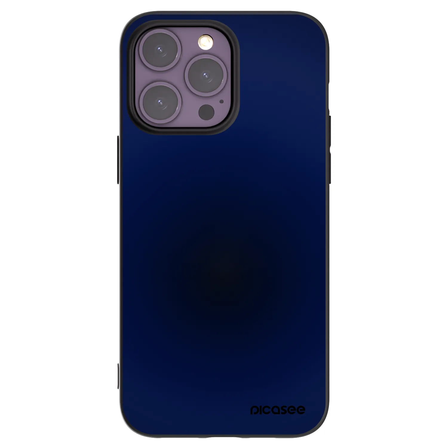 Picasee silikónový čierny obal pre Apple iPhone 14 Pro Max - Deep Ocean