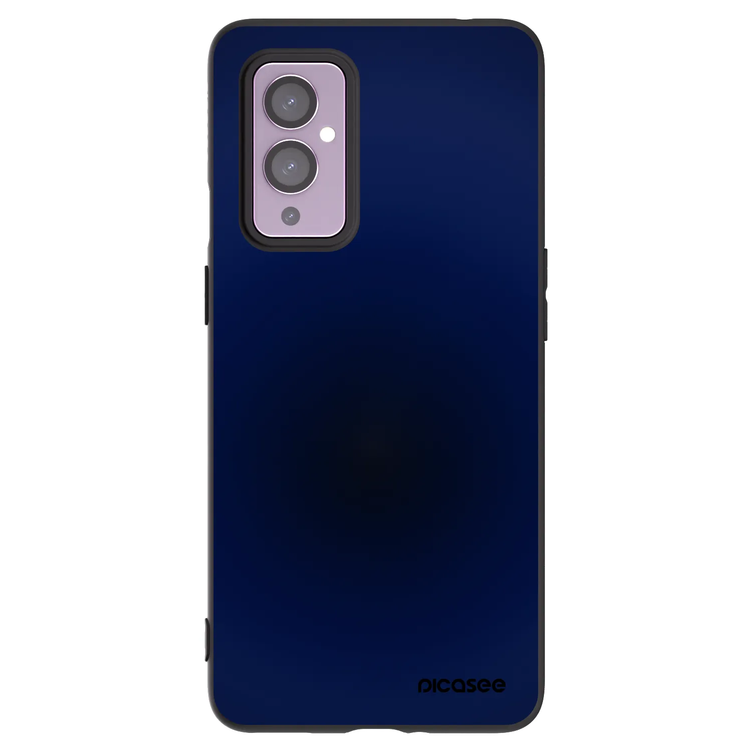 Picasee silikónový čierny obal pre OnePlus 9 - Deep Ocean
