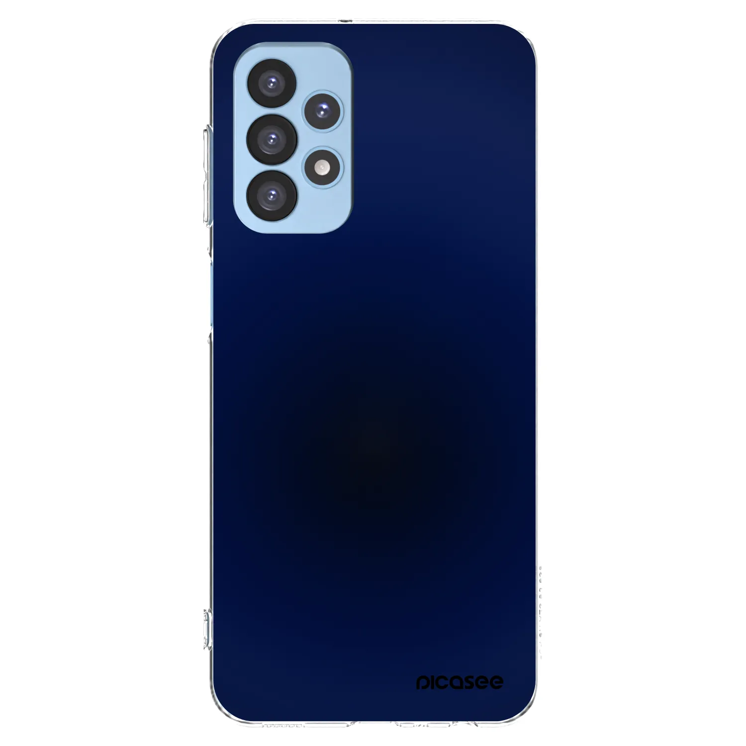 Picasee silikónový prehľadný obal pre Samsung Galaxy A23 A235F 4G - Deep Ocean