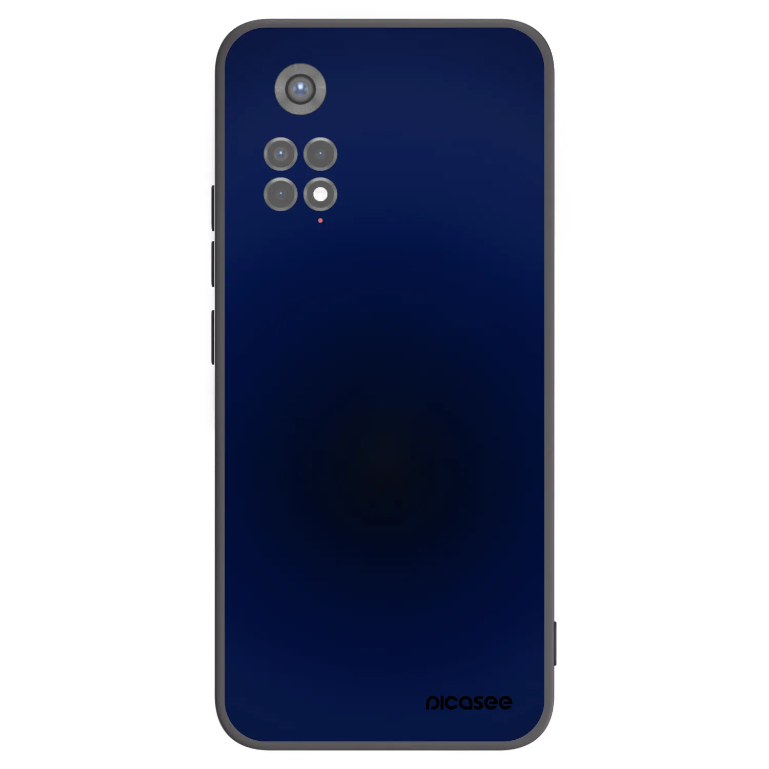 Picasee silikónový čierny obal pre Xiaomi Redmi Note 11S 5G - Deep Ocean