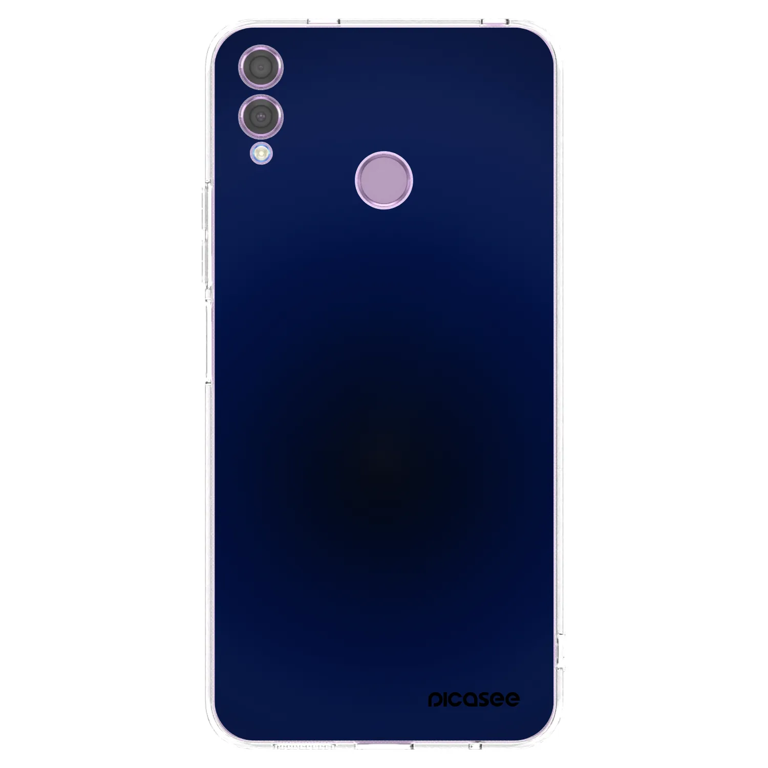 Silikónový prehľadný obal pre Honor 8X - Deep Ocean