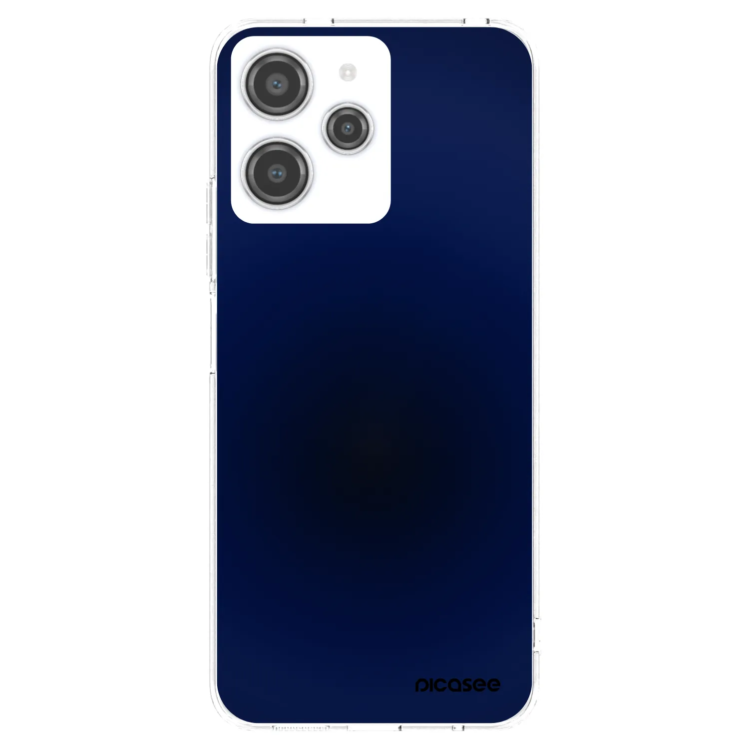 Silikónový prehľadný obal pre Xiaomi Redmi 12 4G - Deep Ocean