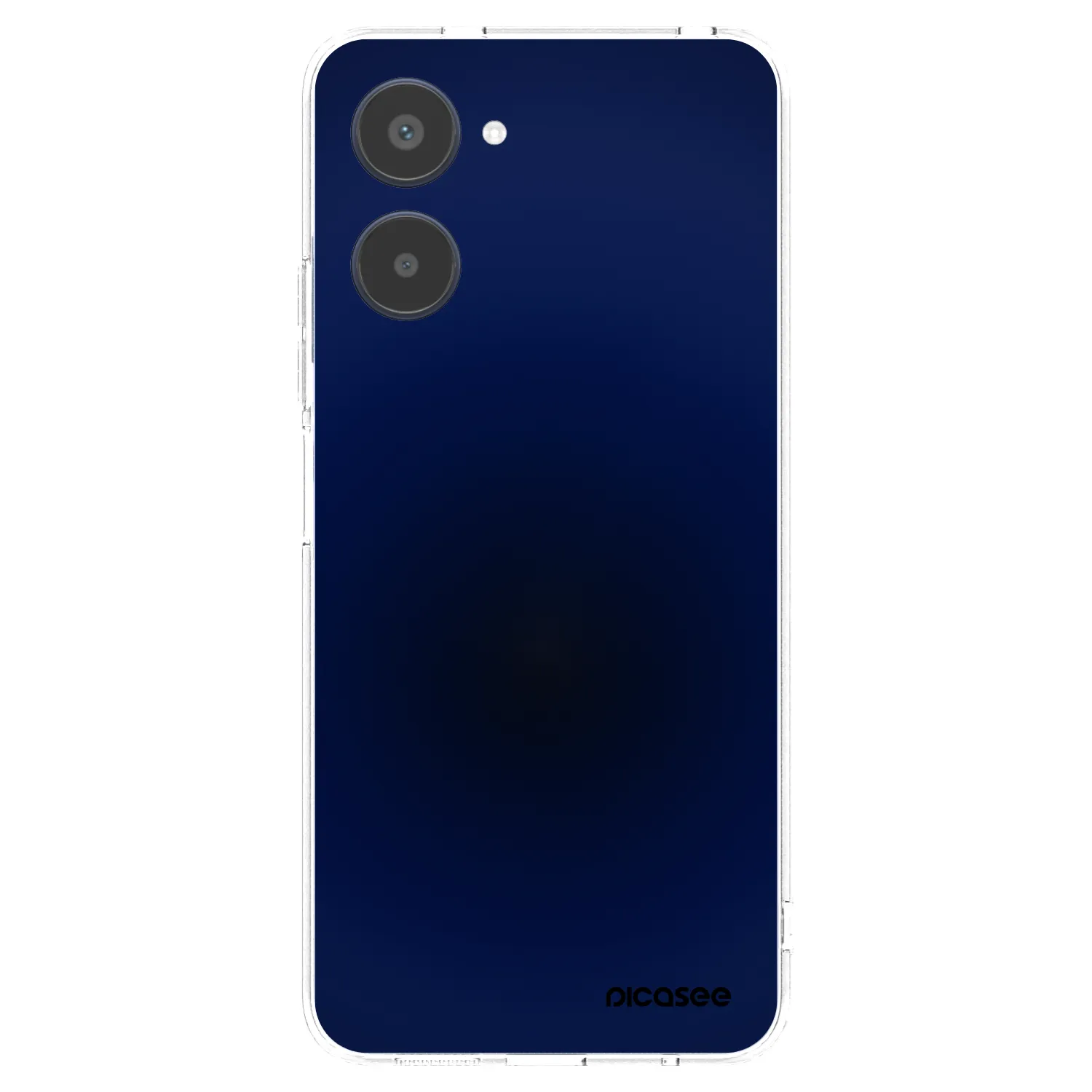 Picasee silikónový prehľadný obal pre Realme 10 4G - Deep Ocean